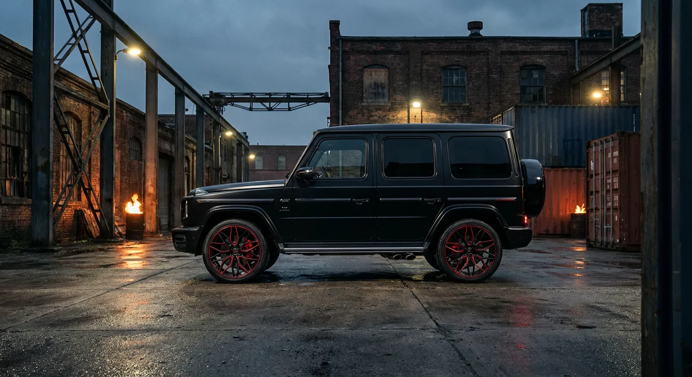 Mercedes G-Wagon with CORSARO SF-8921