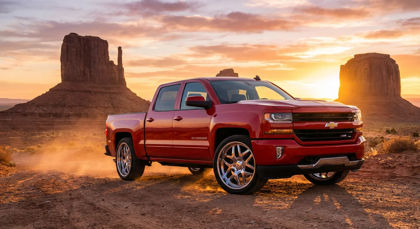 Chevrolet Silverado with ABRAMO OF-3964